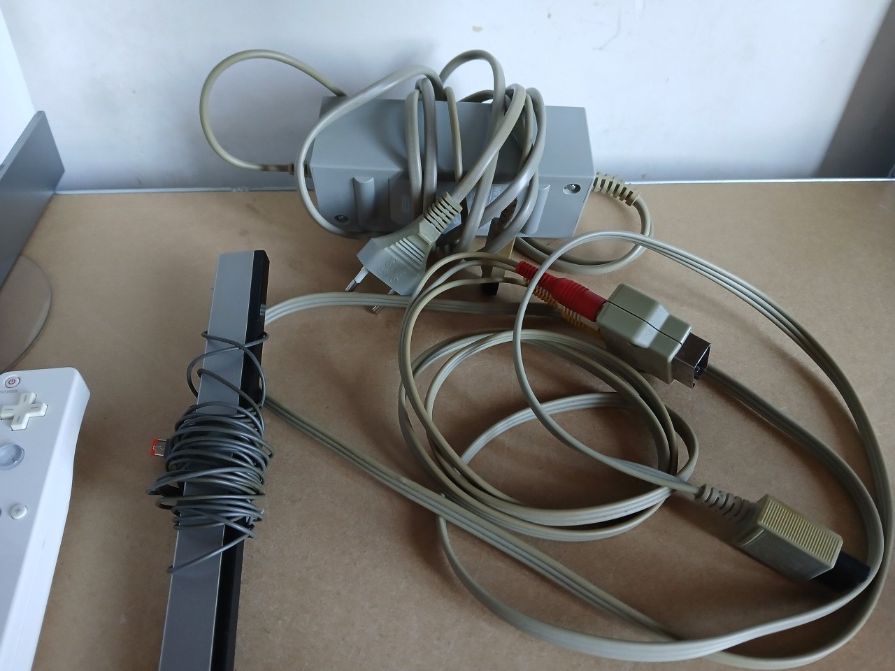 Nintendo wii met controllers