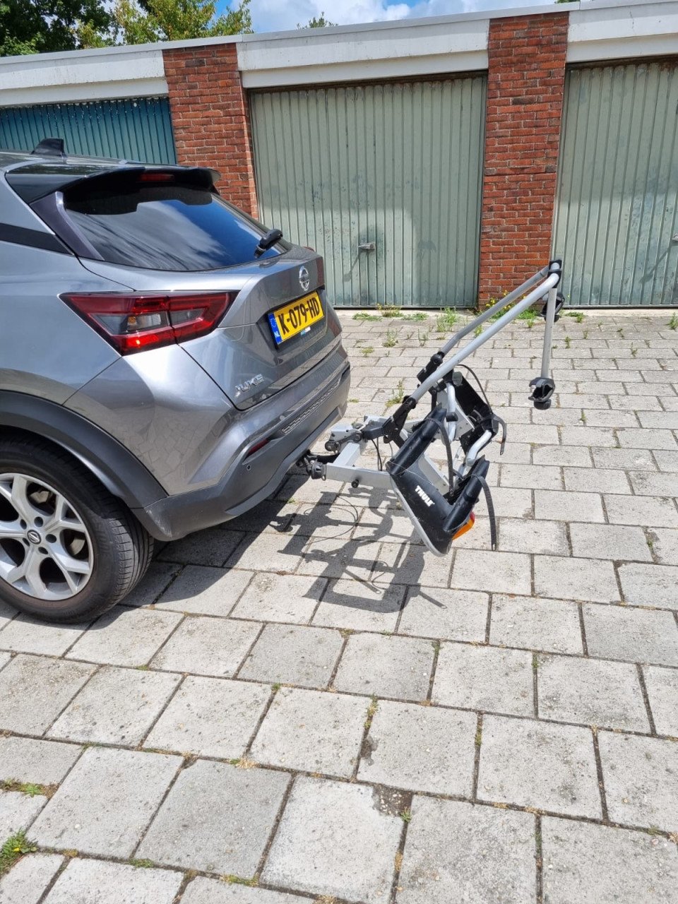Thule kantelbare fietsendrager voor elektrische fietsen