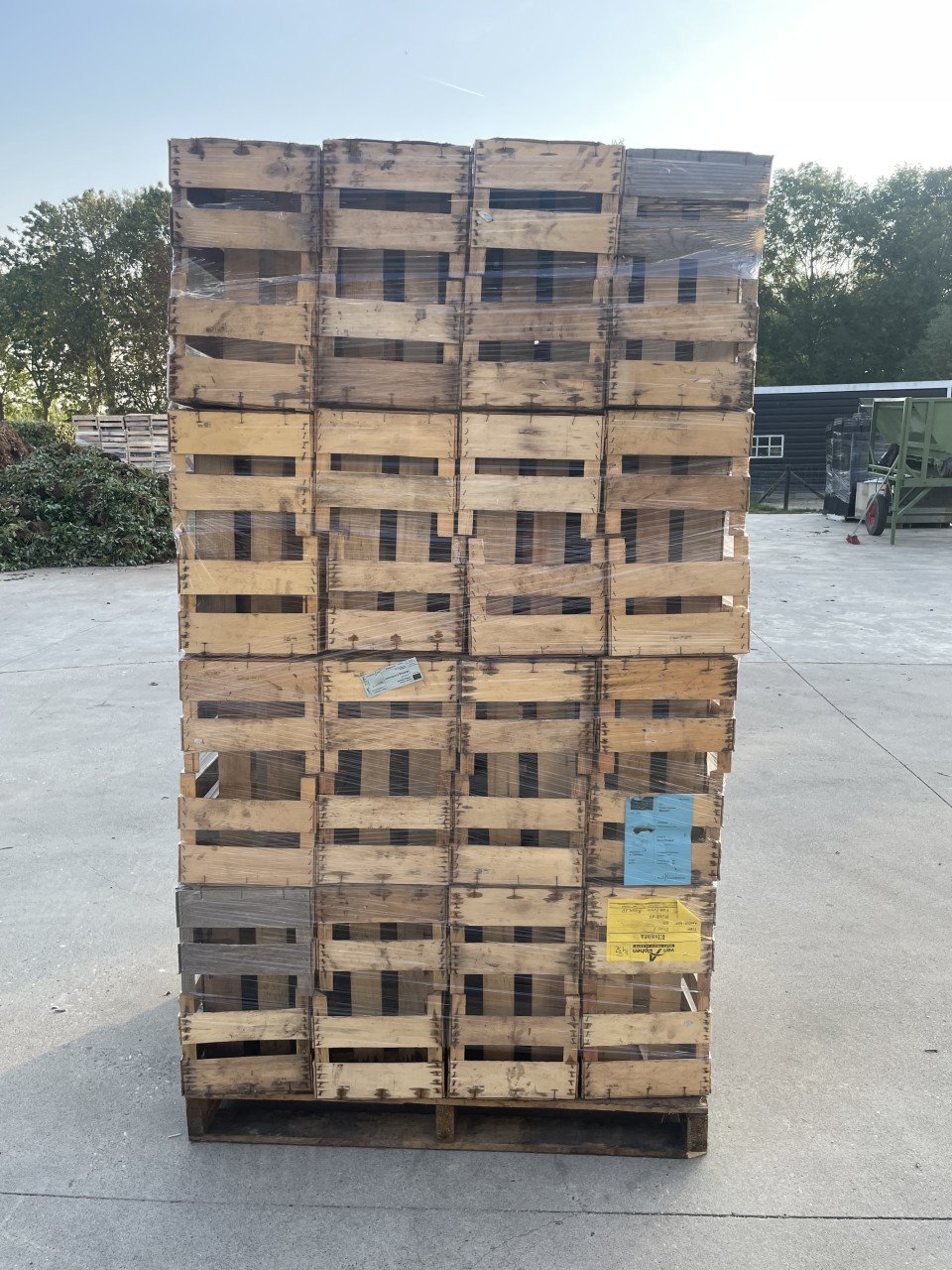 Gratis houten kratten