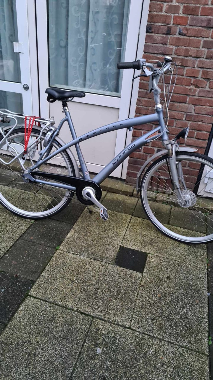 Dames fiets SPARTA met 7 versnellingen-28 inch-Fr.maat 59cm-Nieuw slot