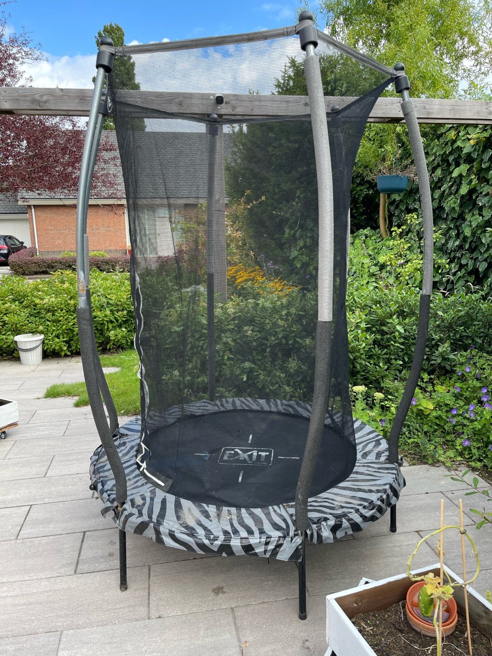 Kinder trampoline met veiligheidsnet