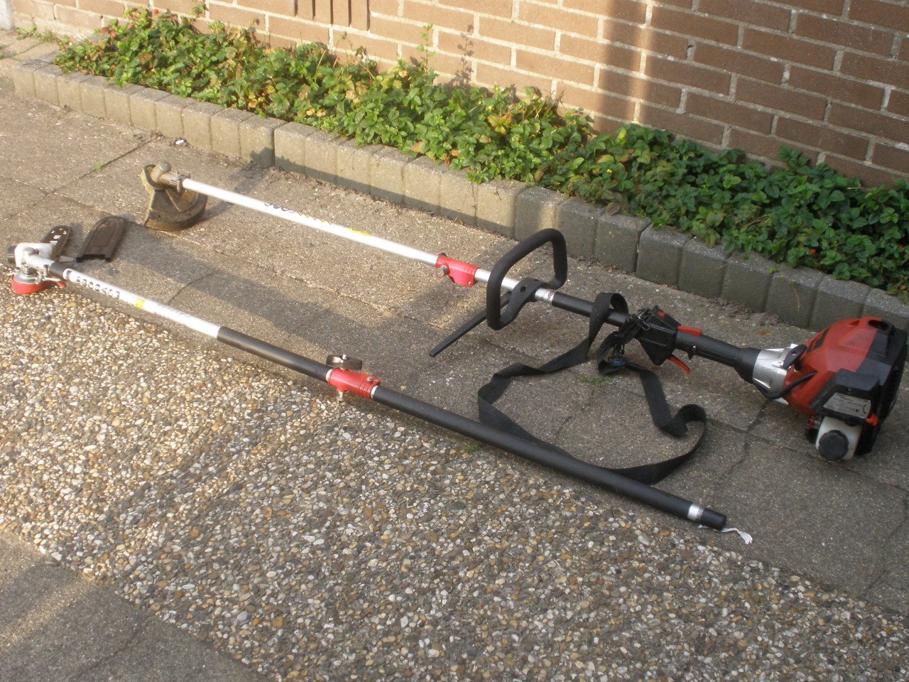 Bosmaaier-Stokkettingzaag-Benzine- Set