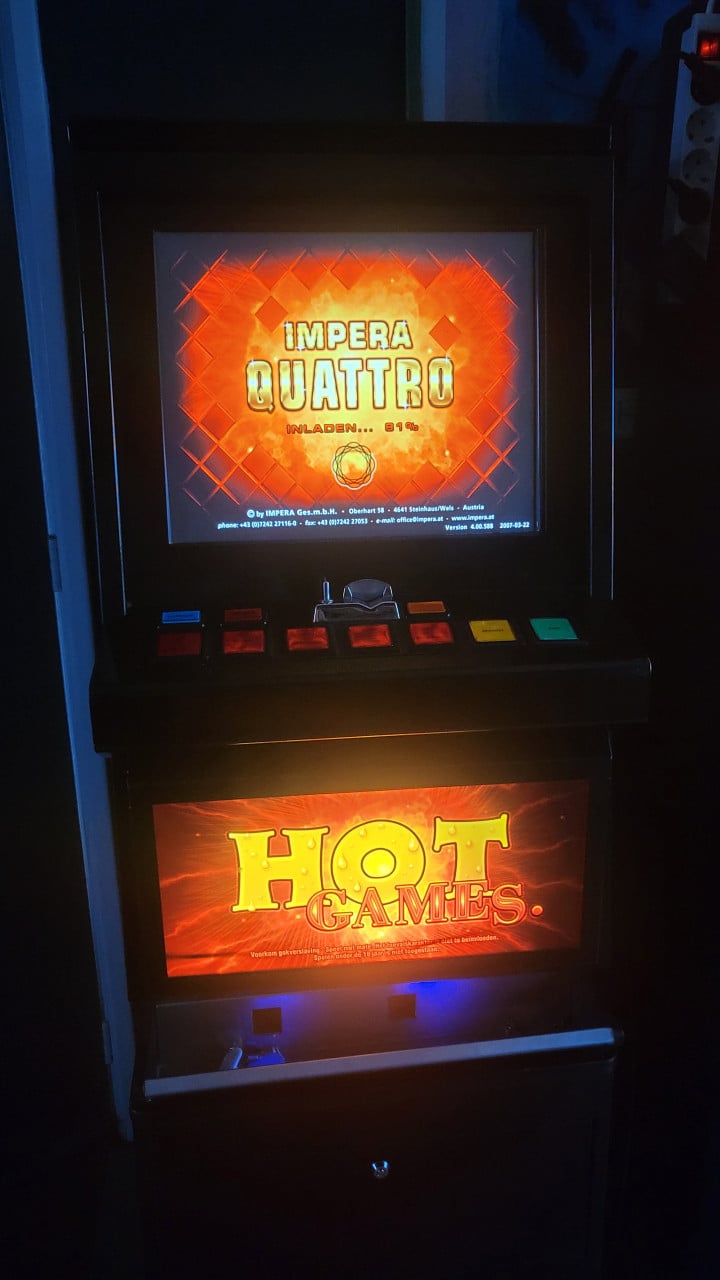Impera Quattro 2 fruitautomaat touchcreen