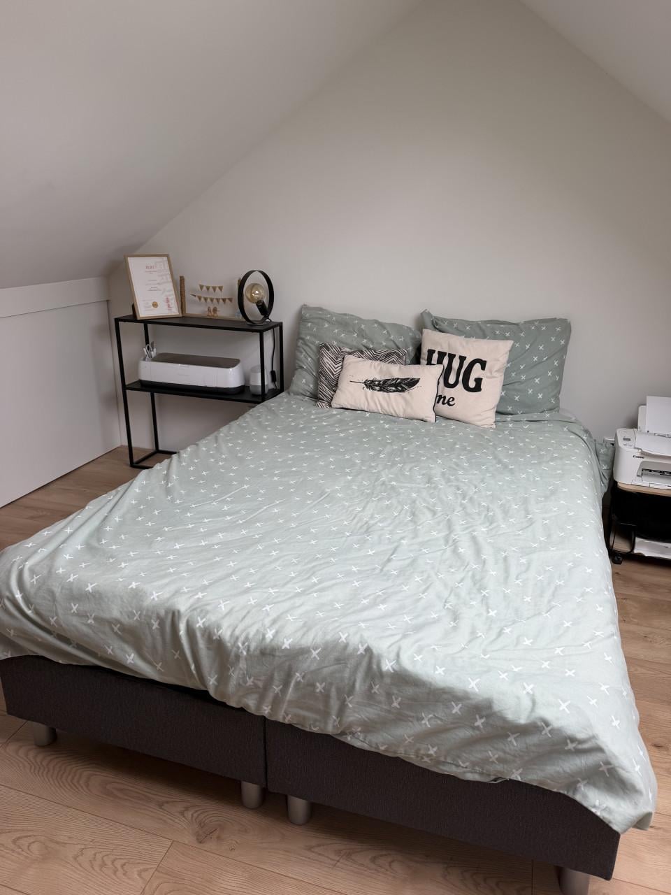 Boxspring look bed 140x200cm