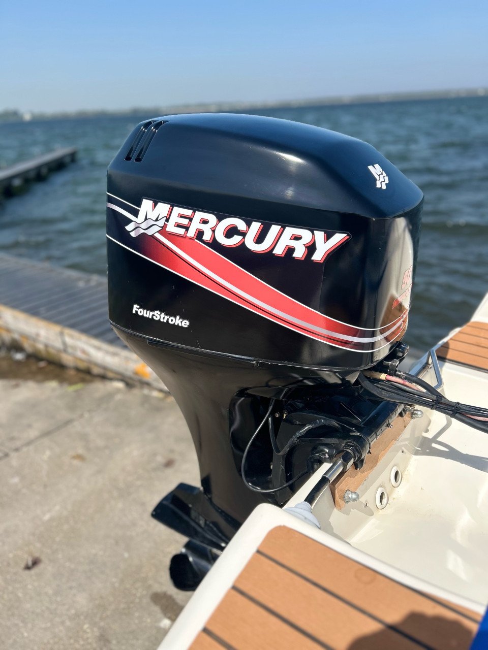 Tk -Quicksilver 425 Commander met Mercury 50PK buitenboordmotor – Zeer net