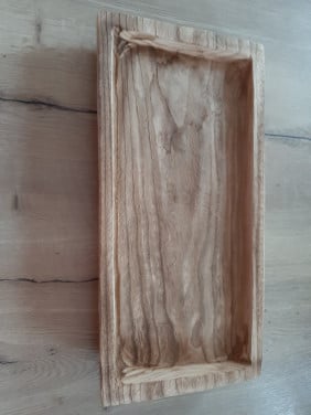 Houten blad / schaal