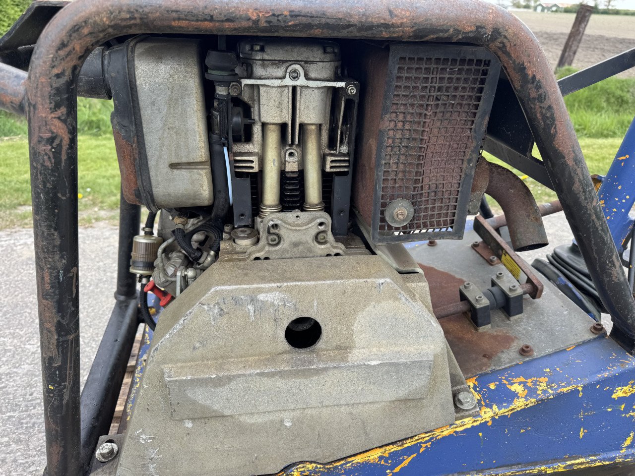 Wacker trilplaat diesel