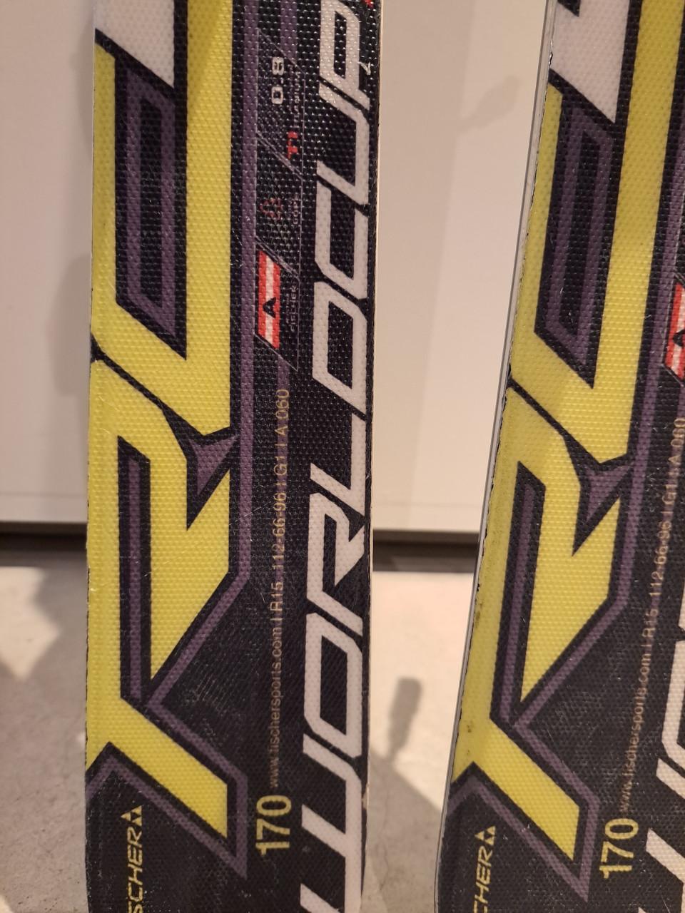 Fischer ski's. Worldcup RC pro, lengte 170
