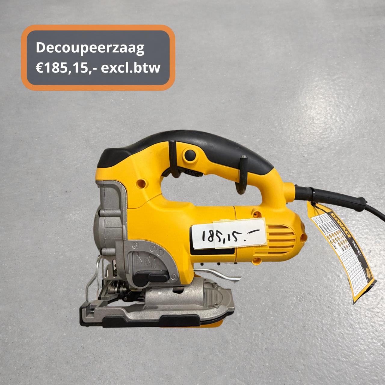 OPRUIMING -> DeWALT gereedschap bij Bouwpartner de Jonge!