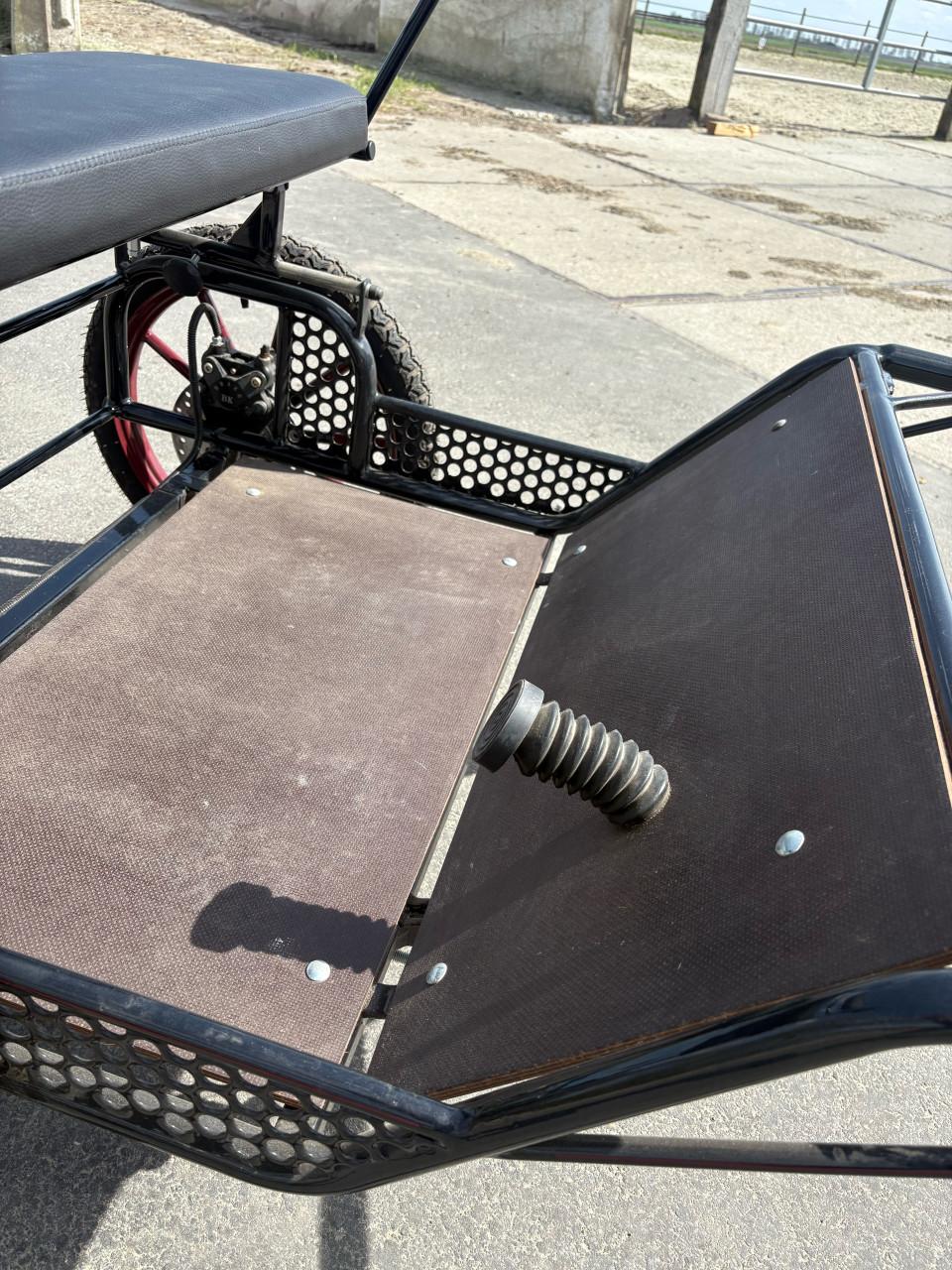 Sulky shetlander met toebehoren