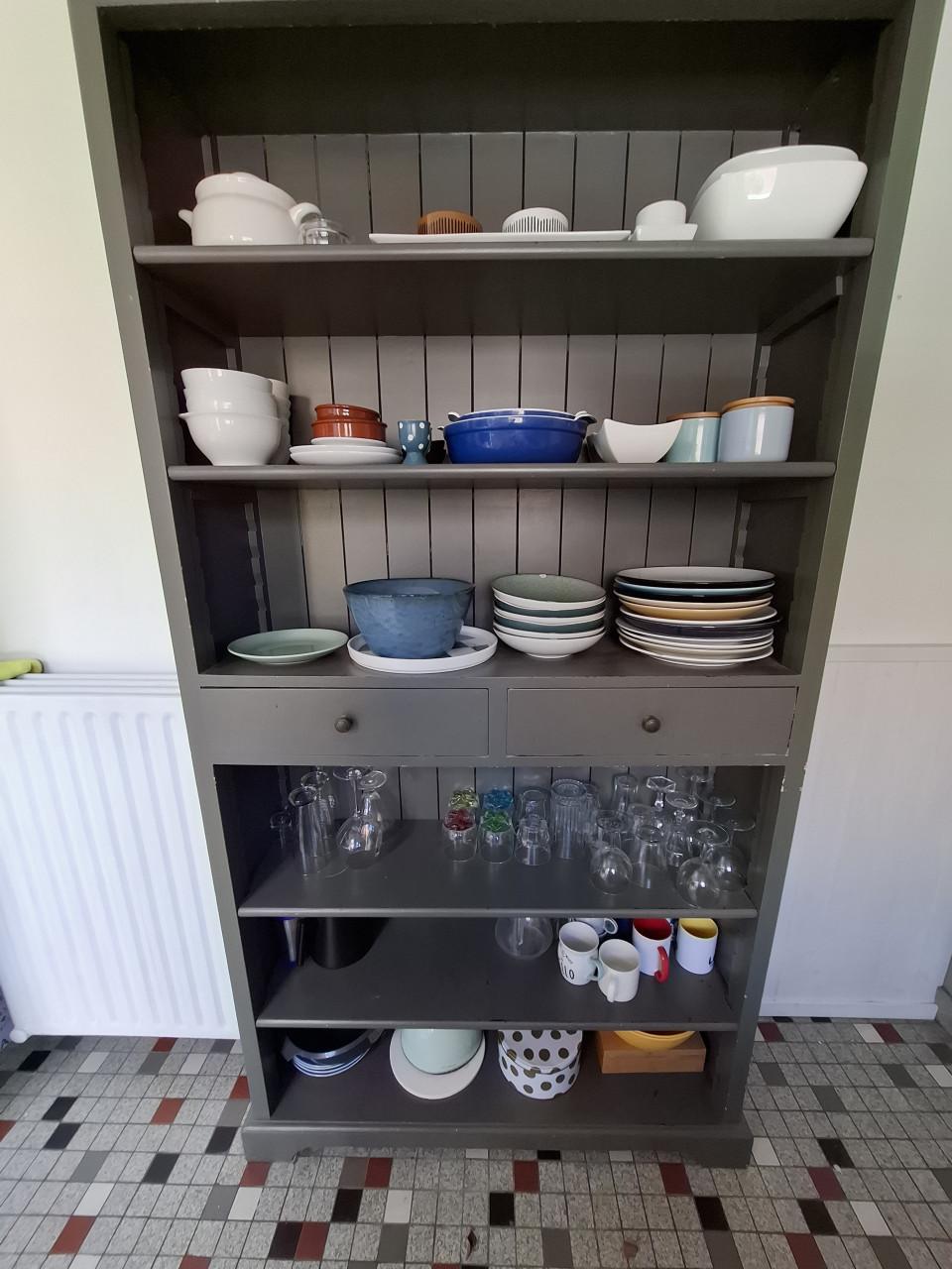 Grote open kast