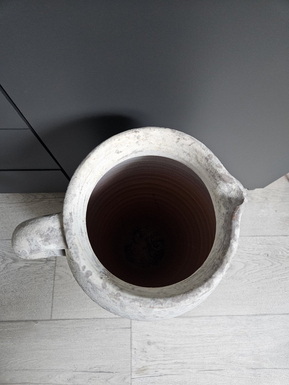 Prachtige vintage vaas pot decoratie bloem