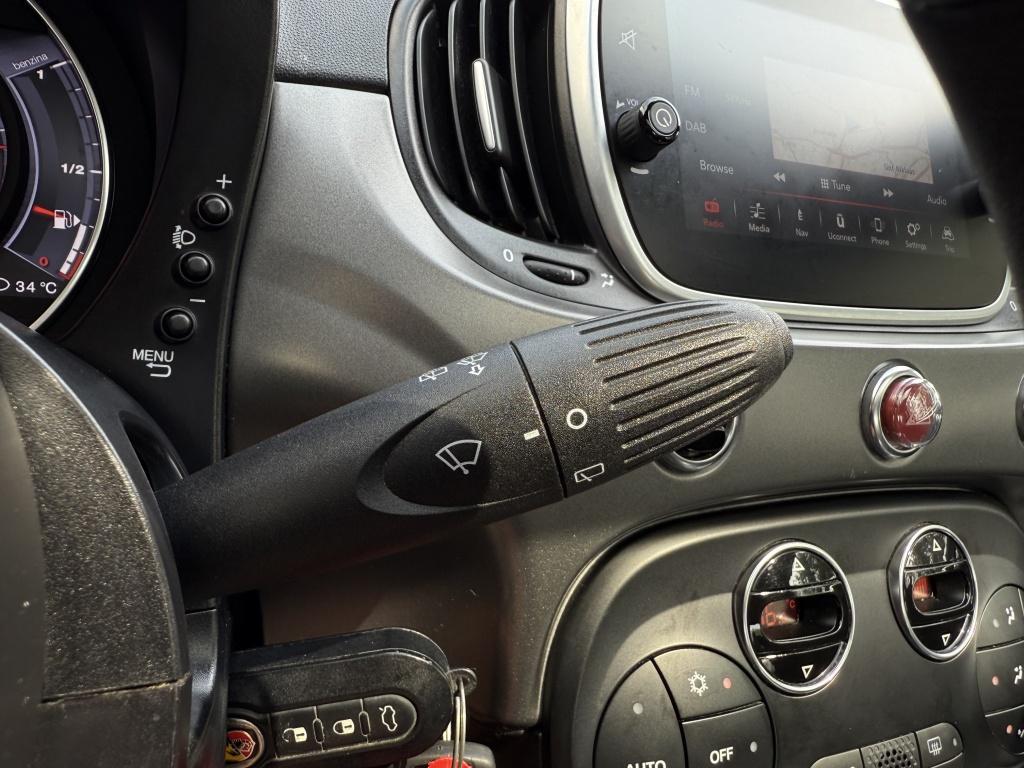 Fiat 500 1.4 t-j ab 595 pista // sabelt carbon stoelen //