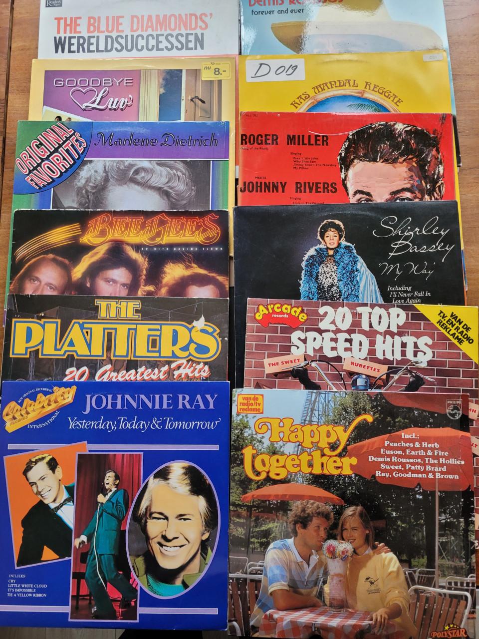 20 retro LP's