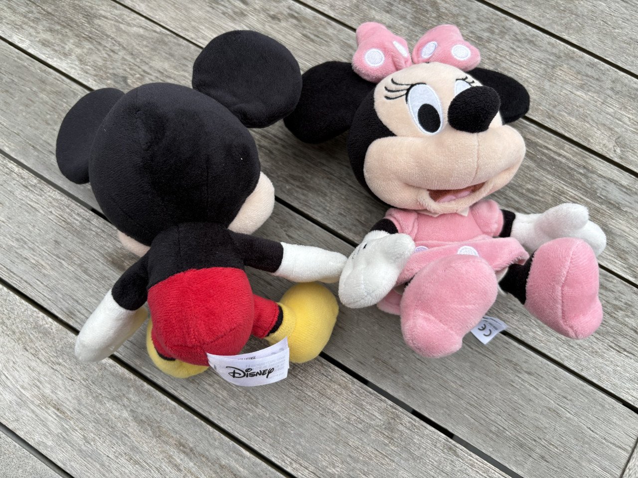 Knuffel  Mickey en Minnie