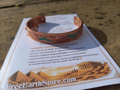 Koperen armband