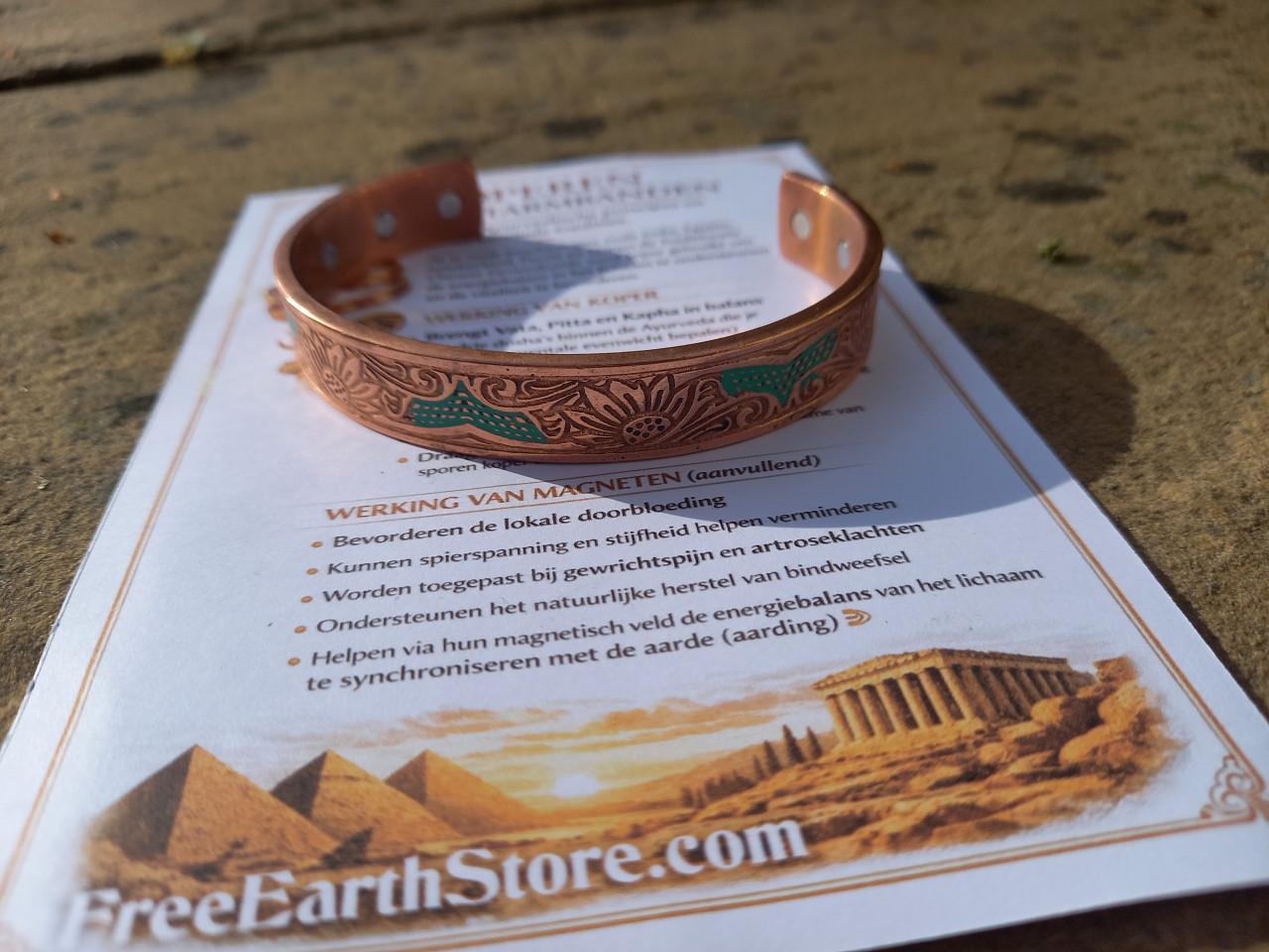 Koperen armband