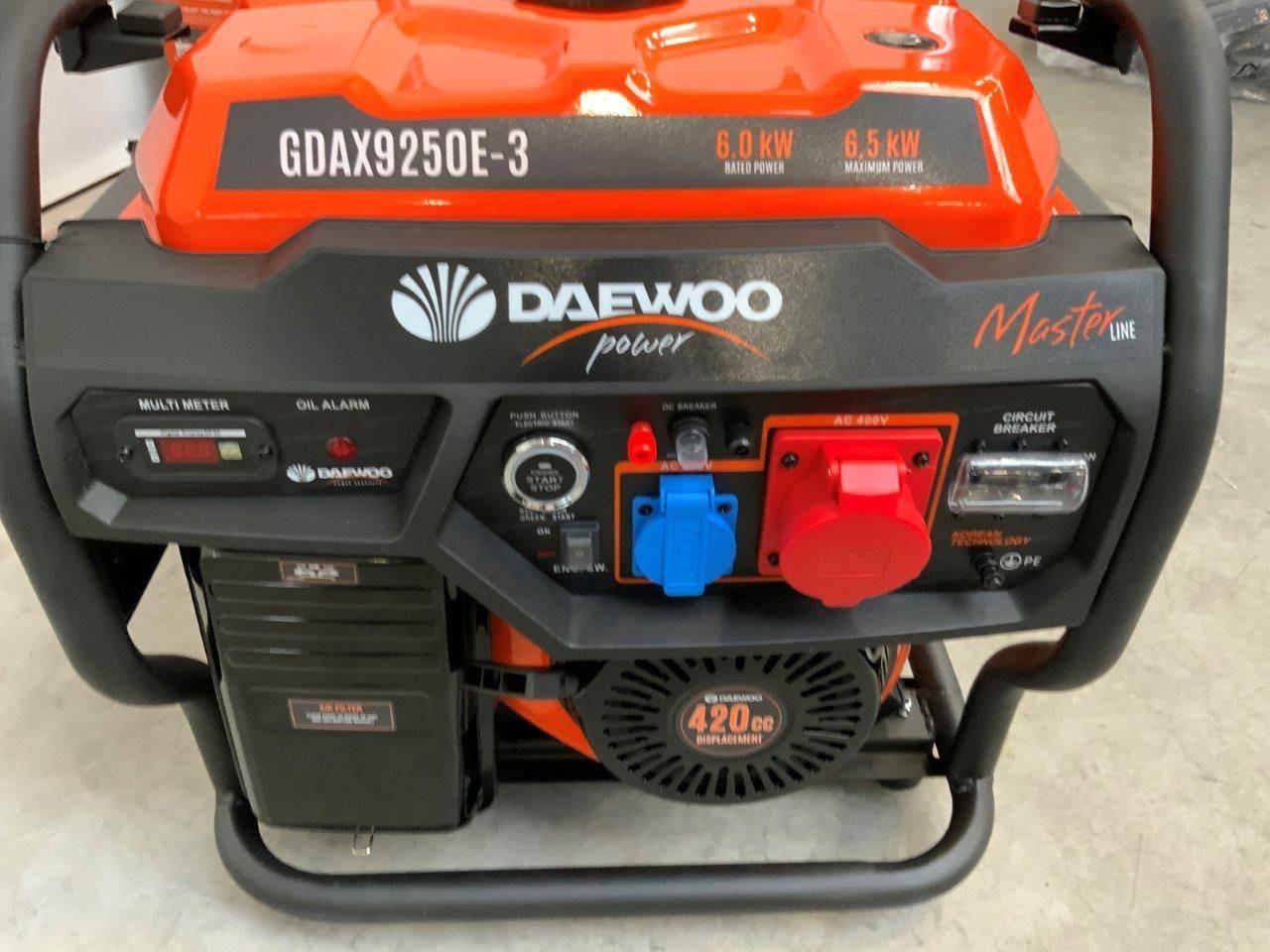 Daewoo GDAX9250-3 Generator 6,5kVA