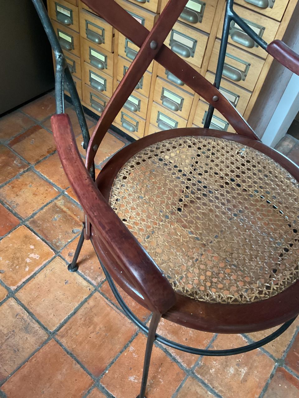 Crossback stoelen 4 st.