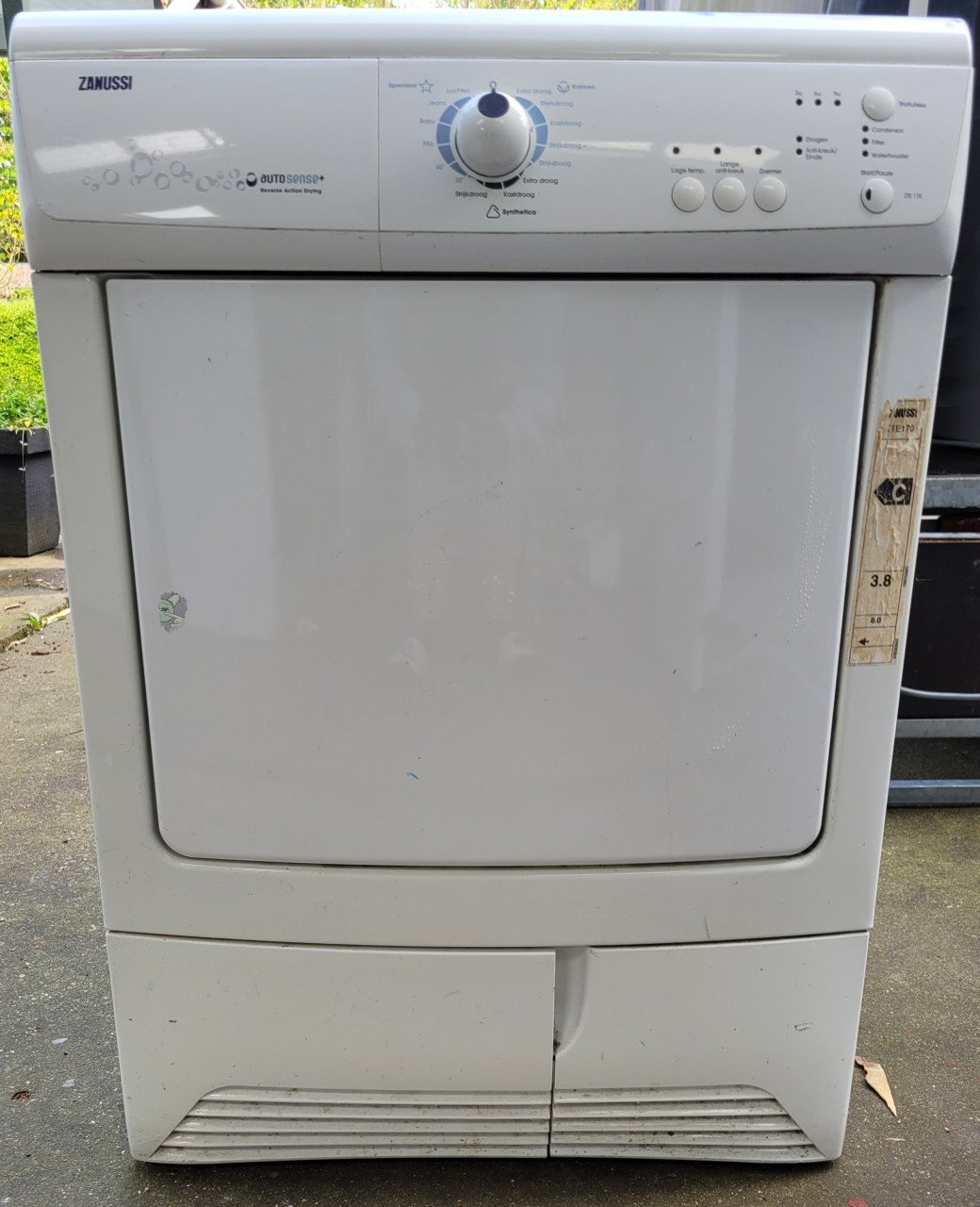 AEG en Zanussi droger
