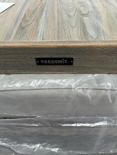 Outdoor dienblad teak 80 x80 cm