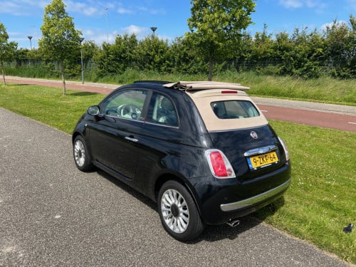 Topstaat; Fiat 500 Cabrio uit 2015 met slechts 78.000 km