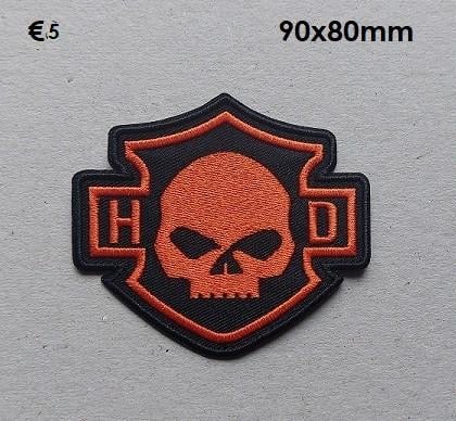 Harley Davidson Opnaai Patches