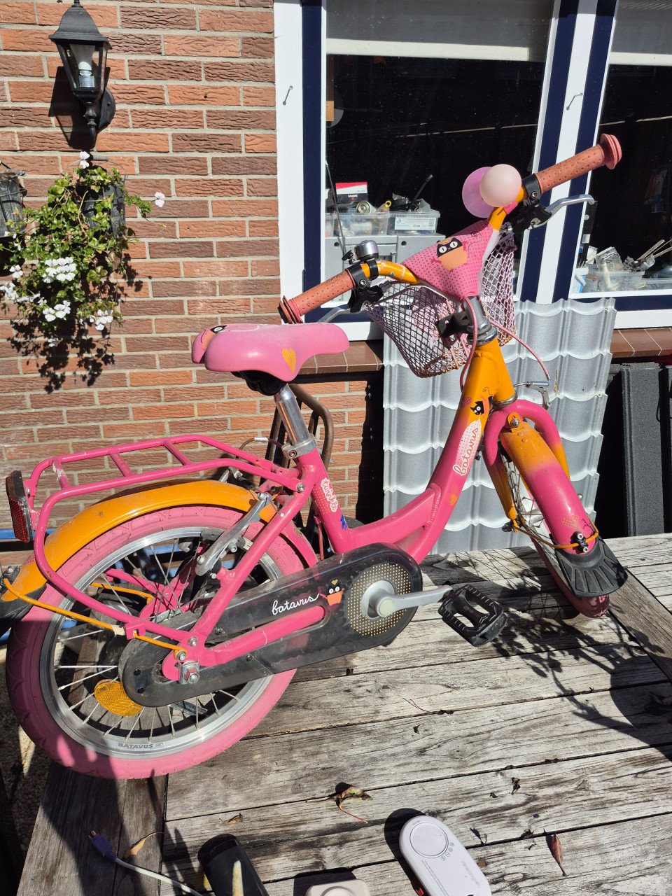 Meisjes fiets 16 inch