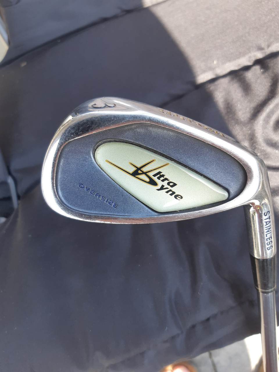Golf clubs en trolley