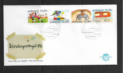 Postzegels  eerstedagenvelop  E 153