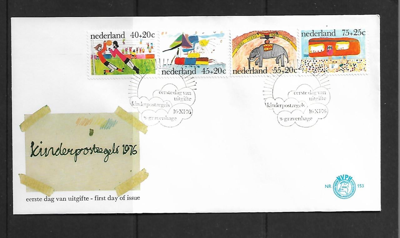 Postzegels  eerstedagenvelop  E 153