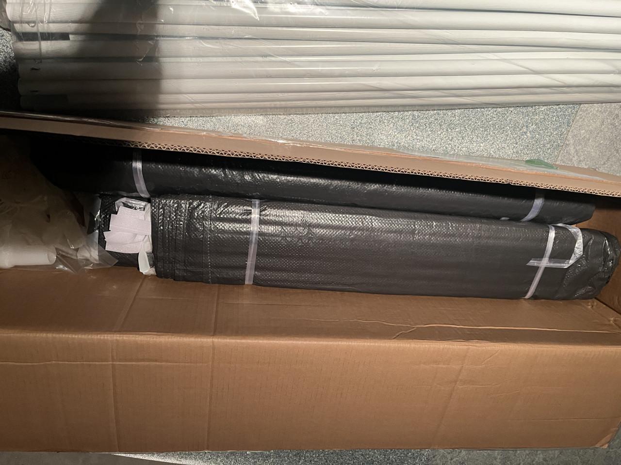 Nieuwe ruime partytent