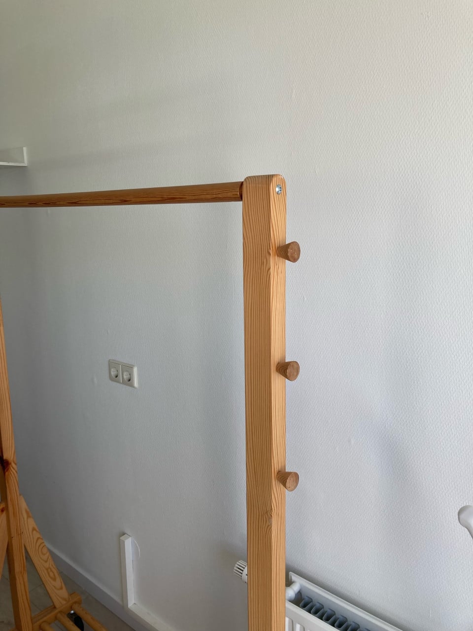 Houten kledingrek ikea kapstok