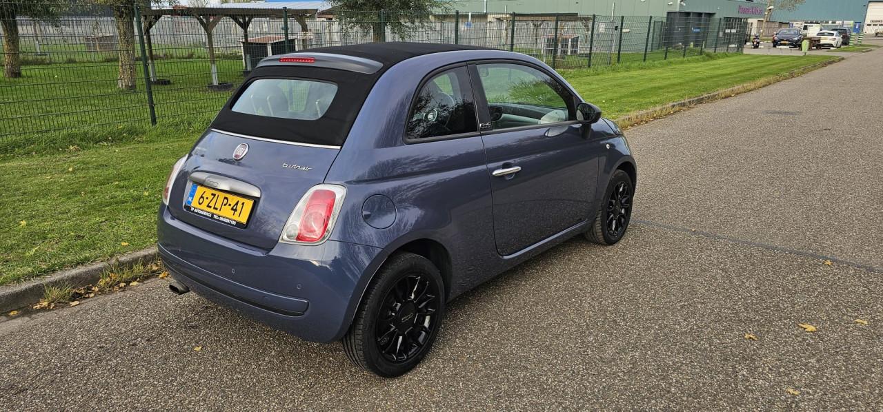 Fiat 500 C 0.9 Twin Air Lounge Cabrio!! In Topstaat!!