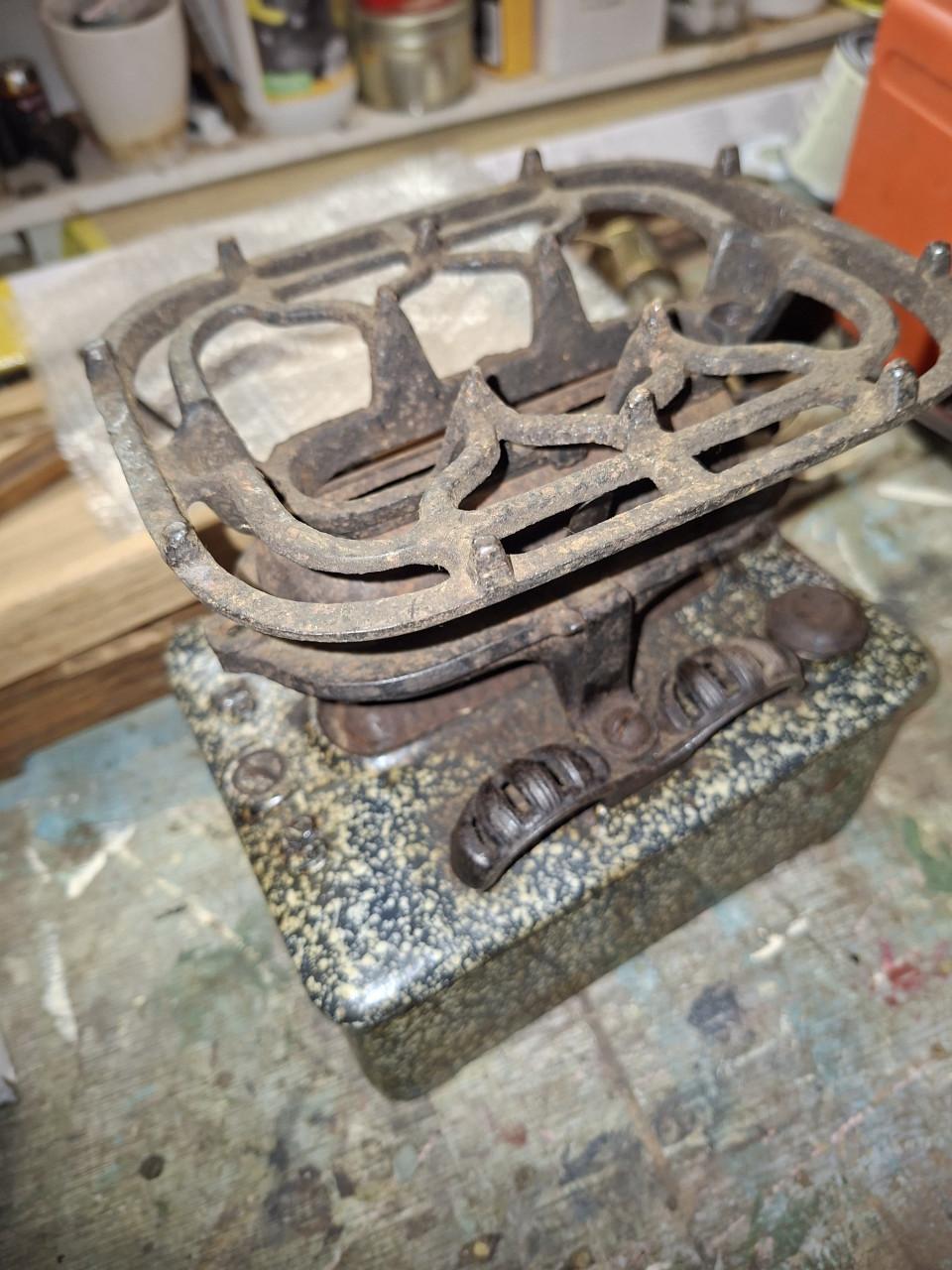 Antiek engels parrafine kacheltje