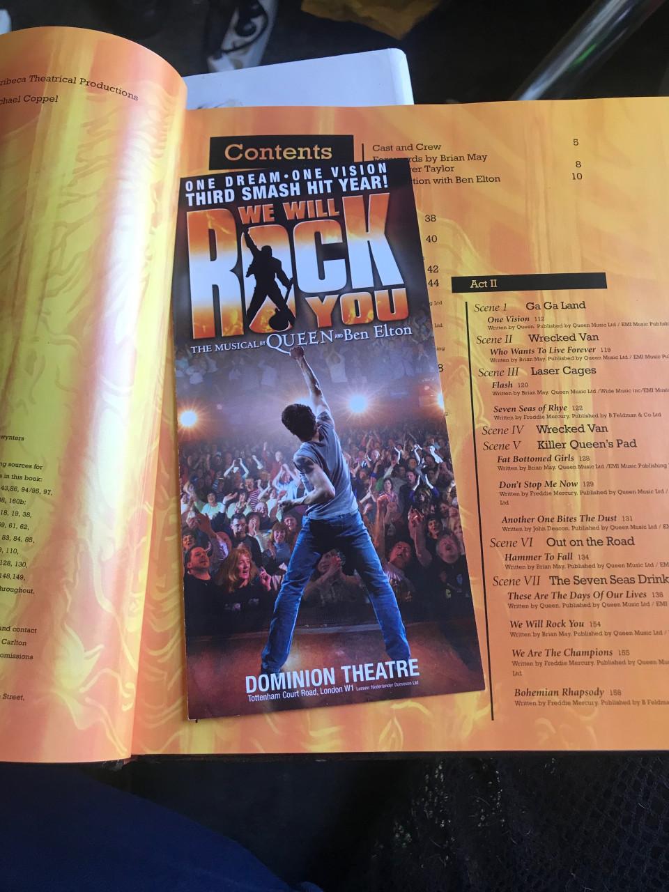 Queen we will rock you