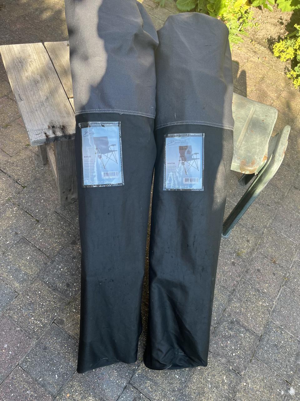 Campingstoel opvouwbaar 2 stuks