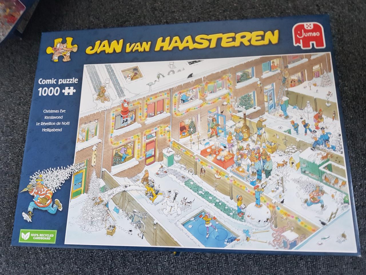 Puzzels Jan van Haasteren, 13 stuks