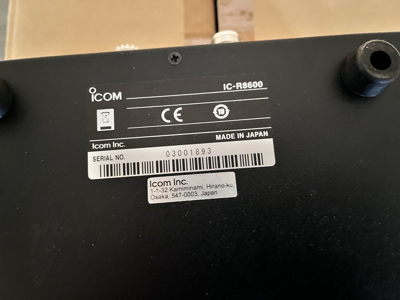 Allband ontvanger IC-R 8600