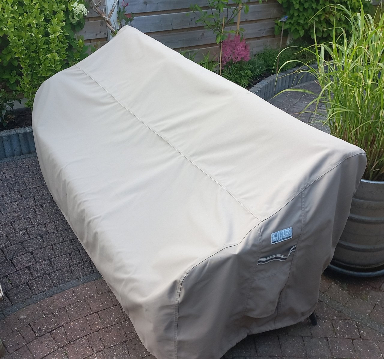 Tuinbank loungebank tuinbankje 3 zits met zware kwaliteit hoes