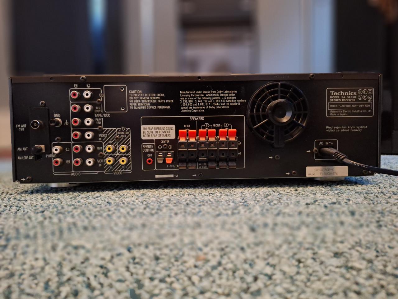 Technics surroundversterker SA-GX350