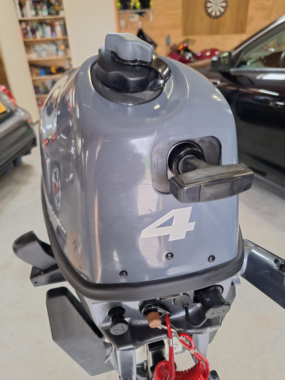 Yamaha 4 pk, 4-takt lang