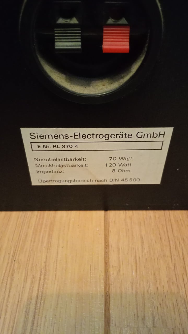 Speakers van Siemens