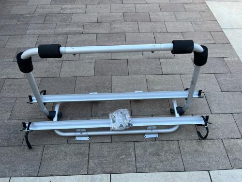 Fietsendrager voor dissel caravan