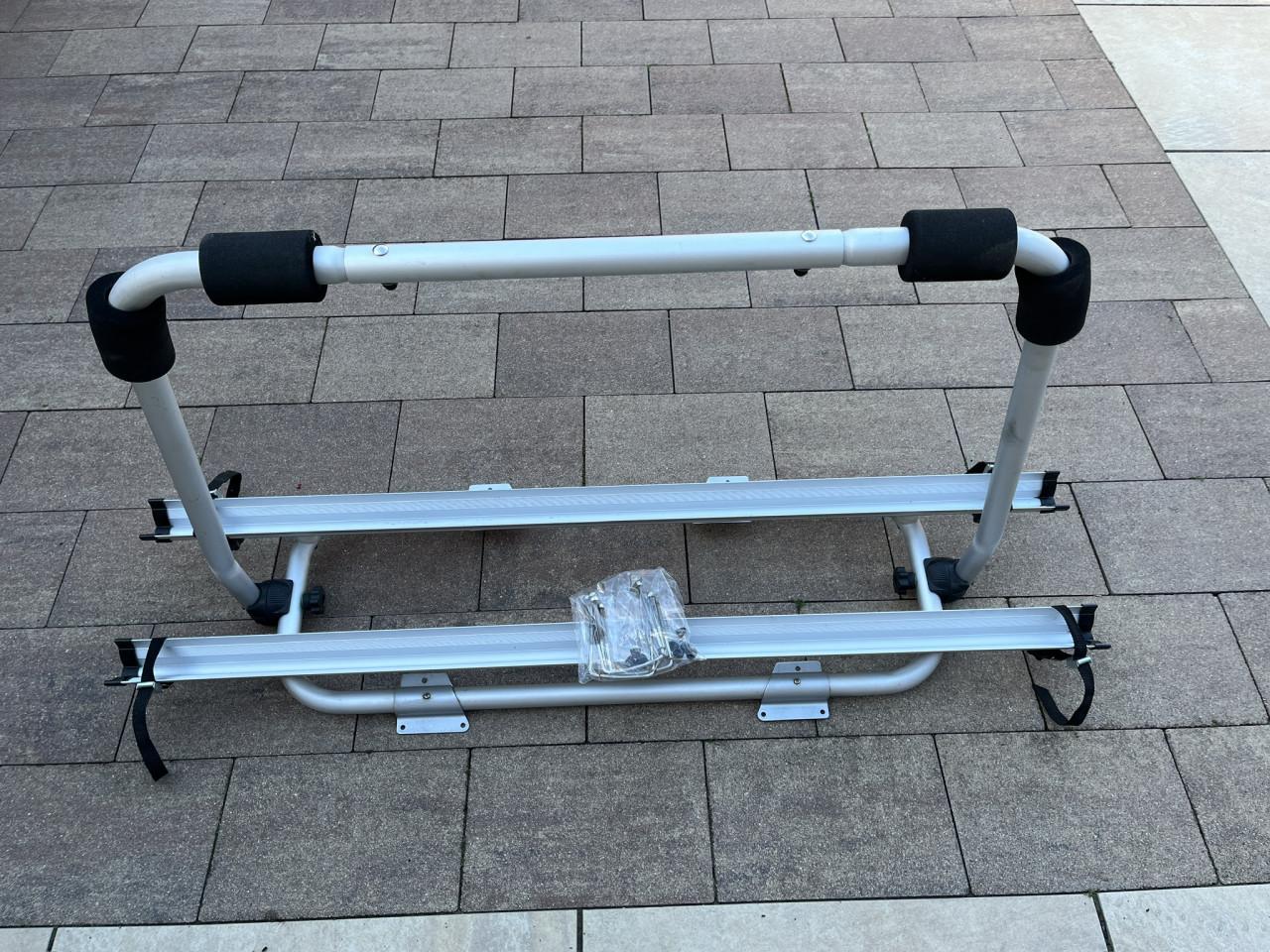Fietsendrager voor dissel caravan