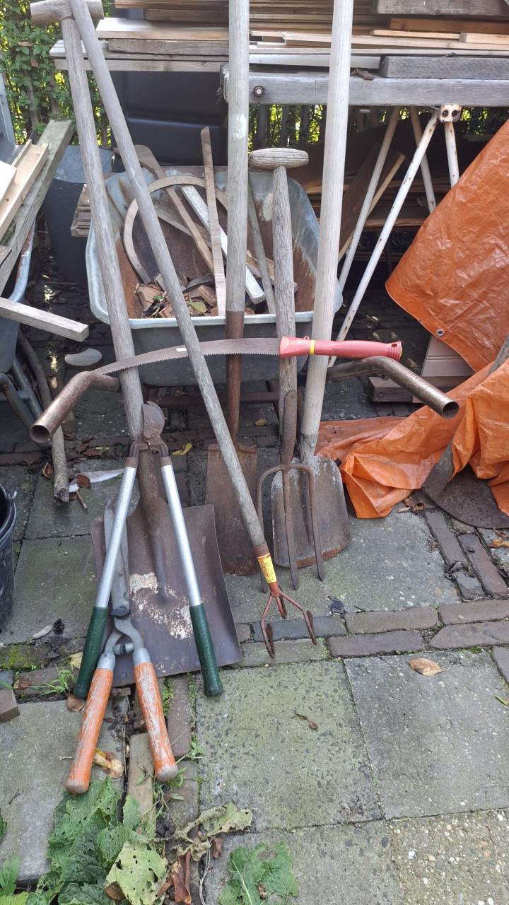 Divers tuingereedschap