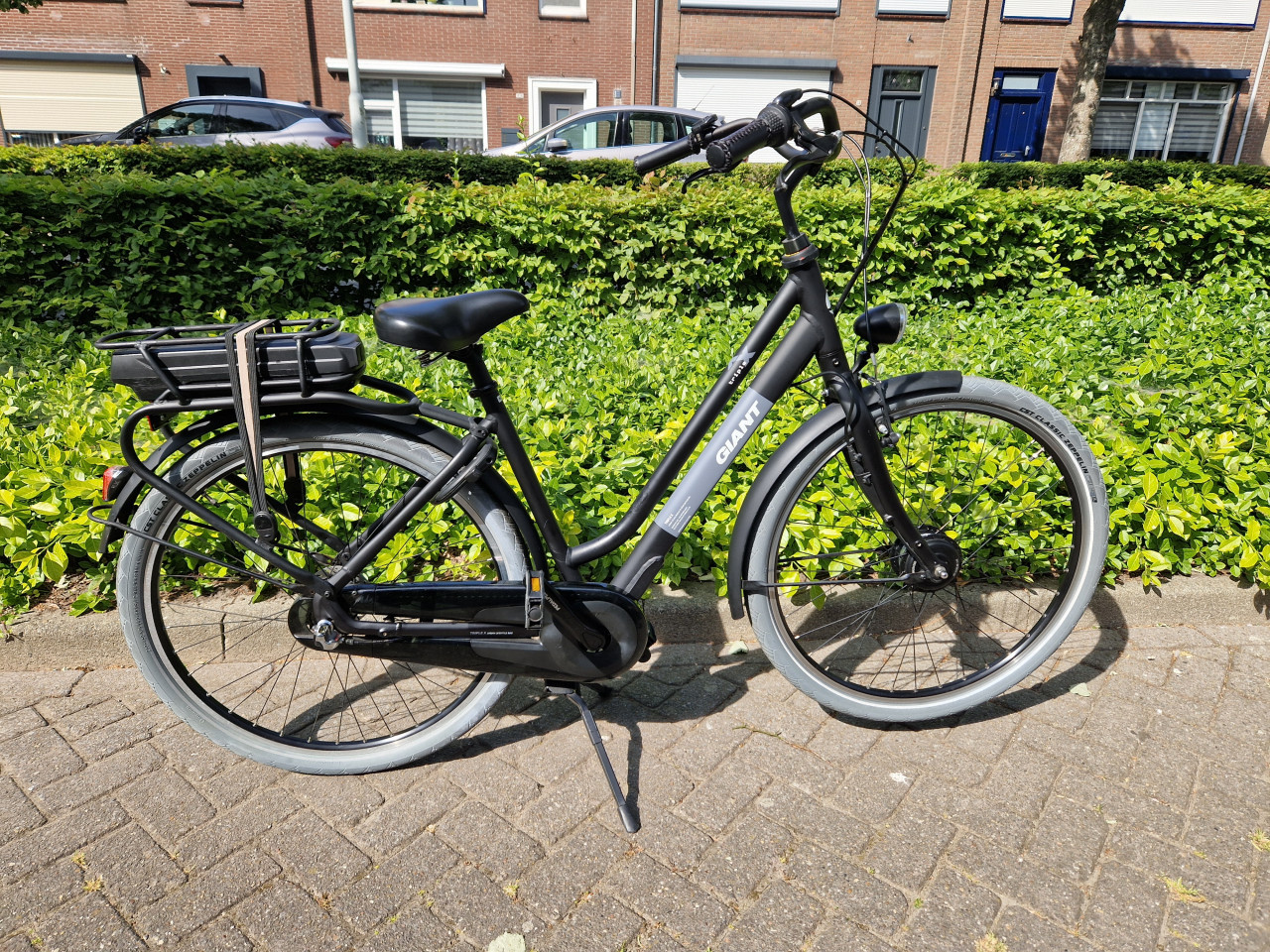 Keurig nette Giant Triple X elektrische fiets