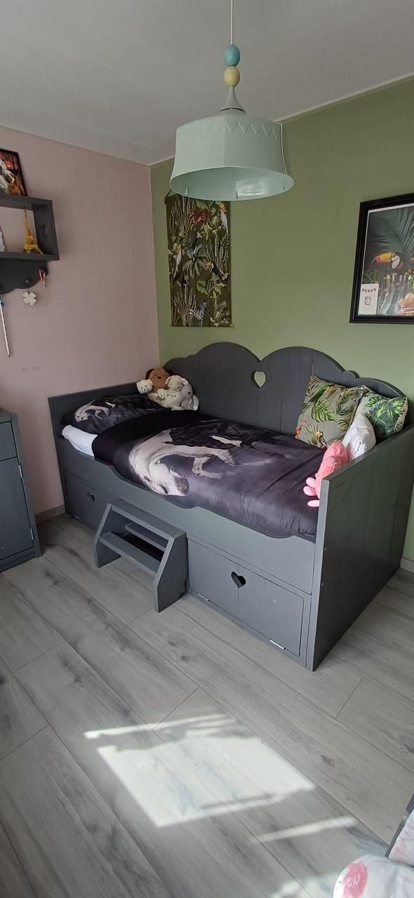 Stijgerhouten 1 persoonsbed
