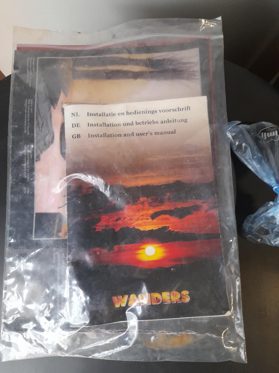 Wanders gaskachel luna petite (in goede staat )