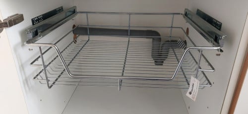 Tectake - 4 x Telescopische lade voor keuken en slaapkamer kasten 57 cm